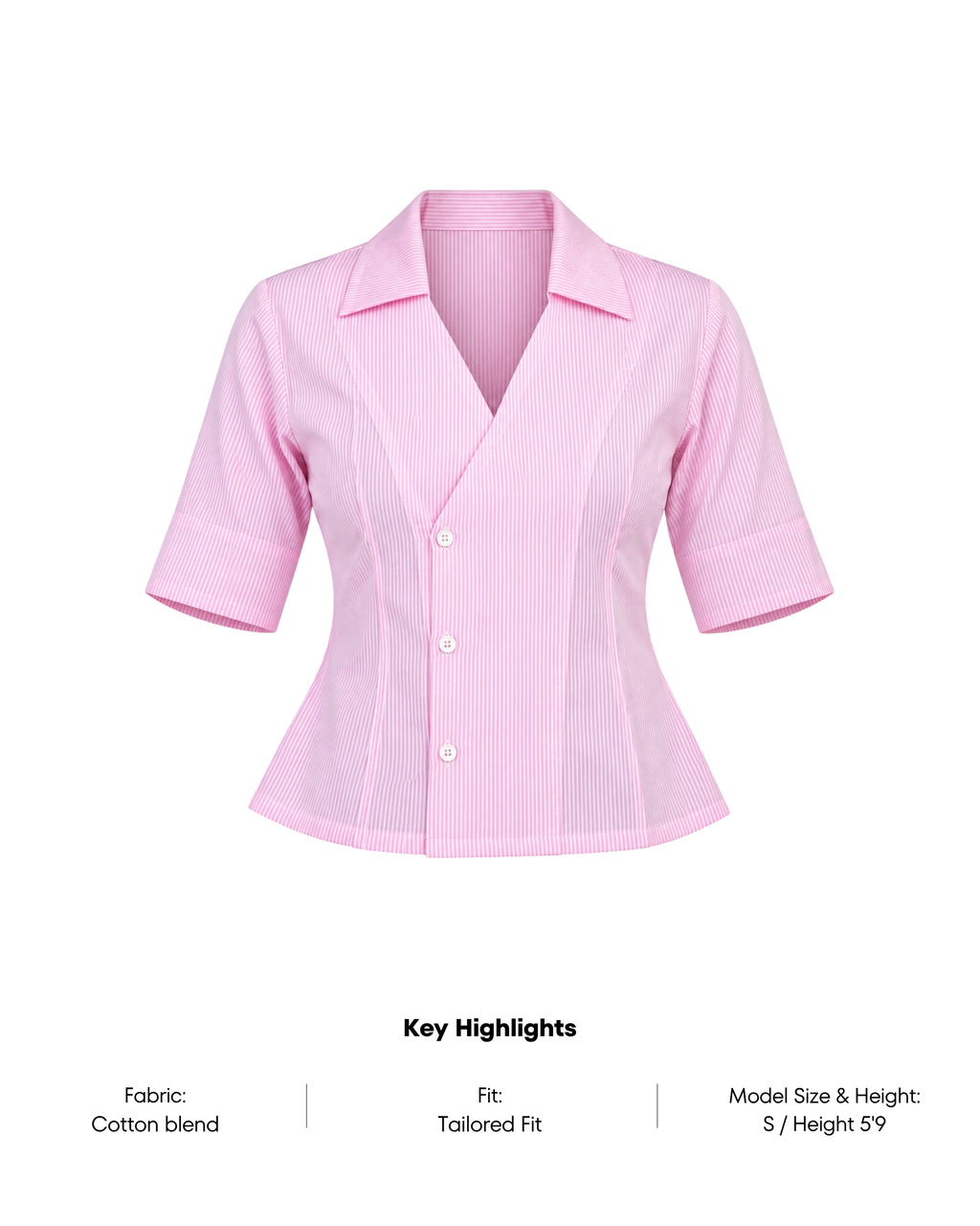 Pink Wrap Top