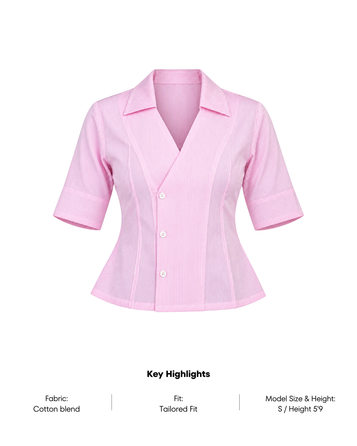 Pink Wrap Top