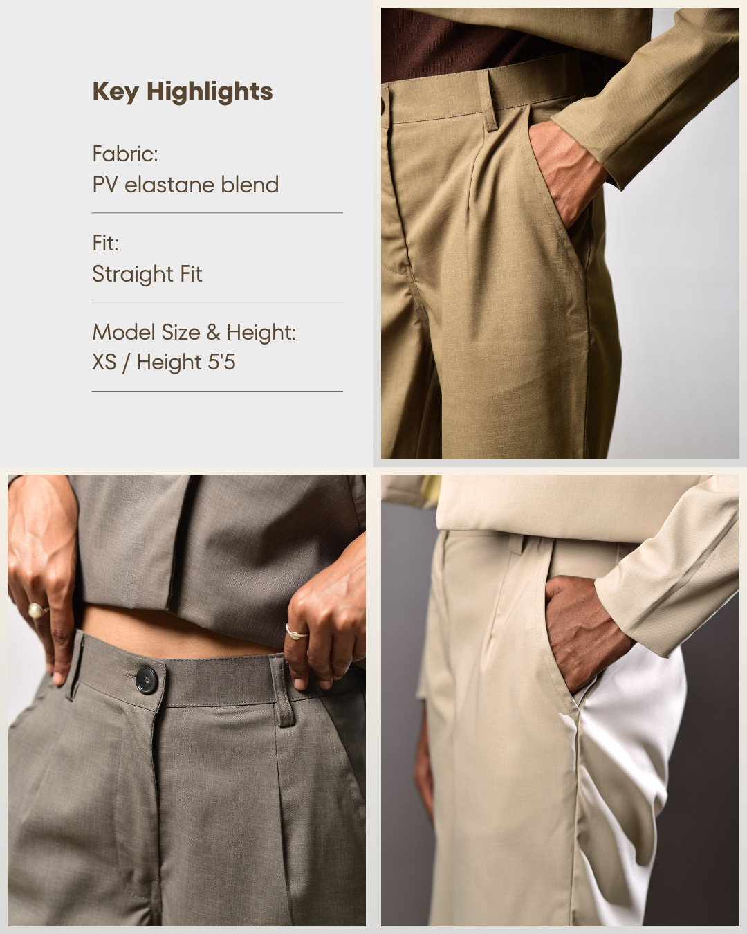 Charcoal Trouser