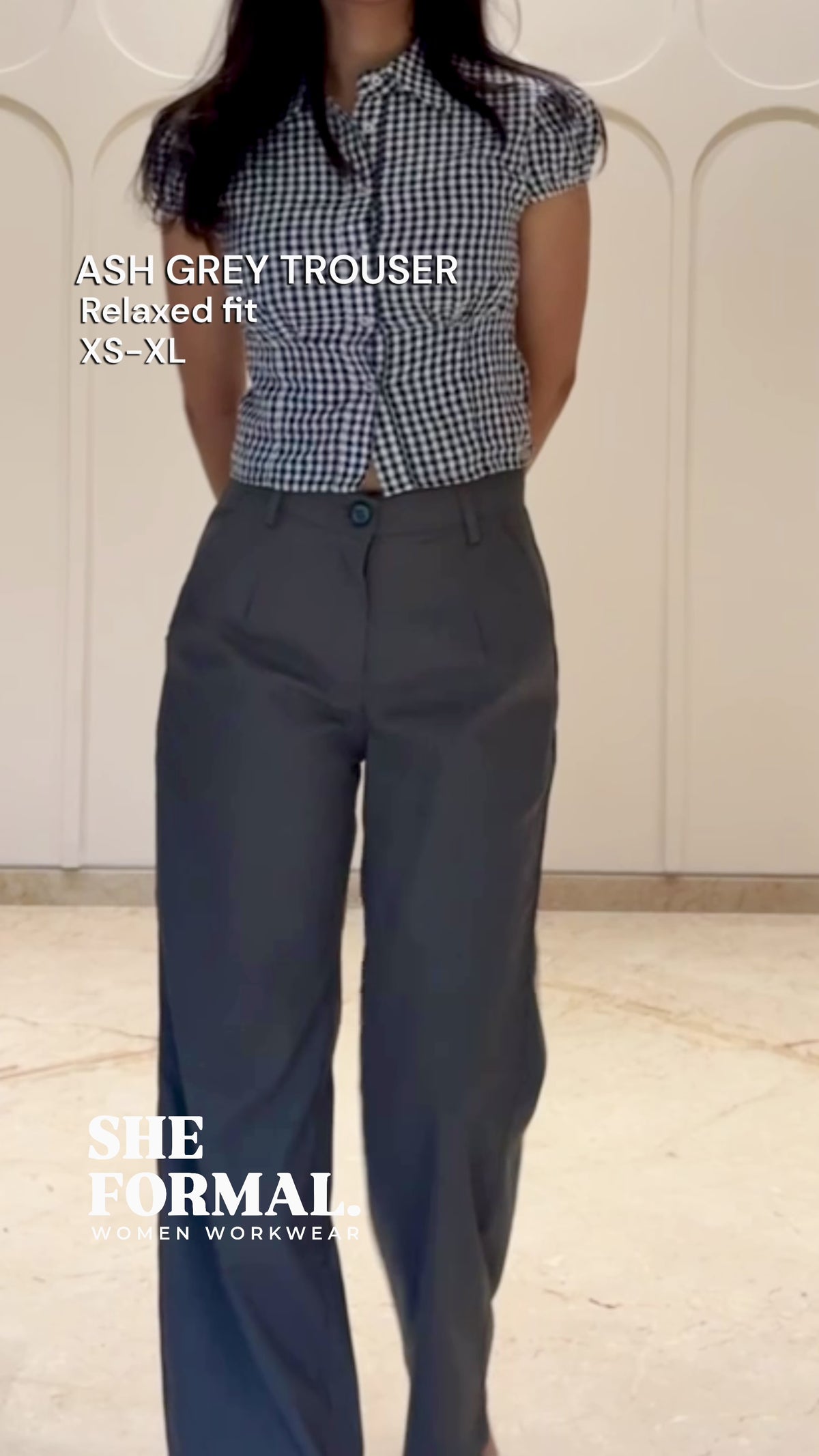 Charcoal Trouser