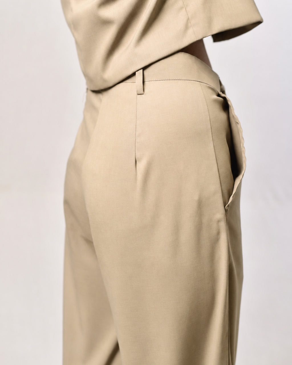 Beige Trouser