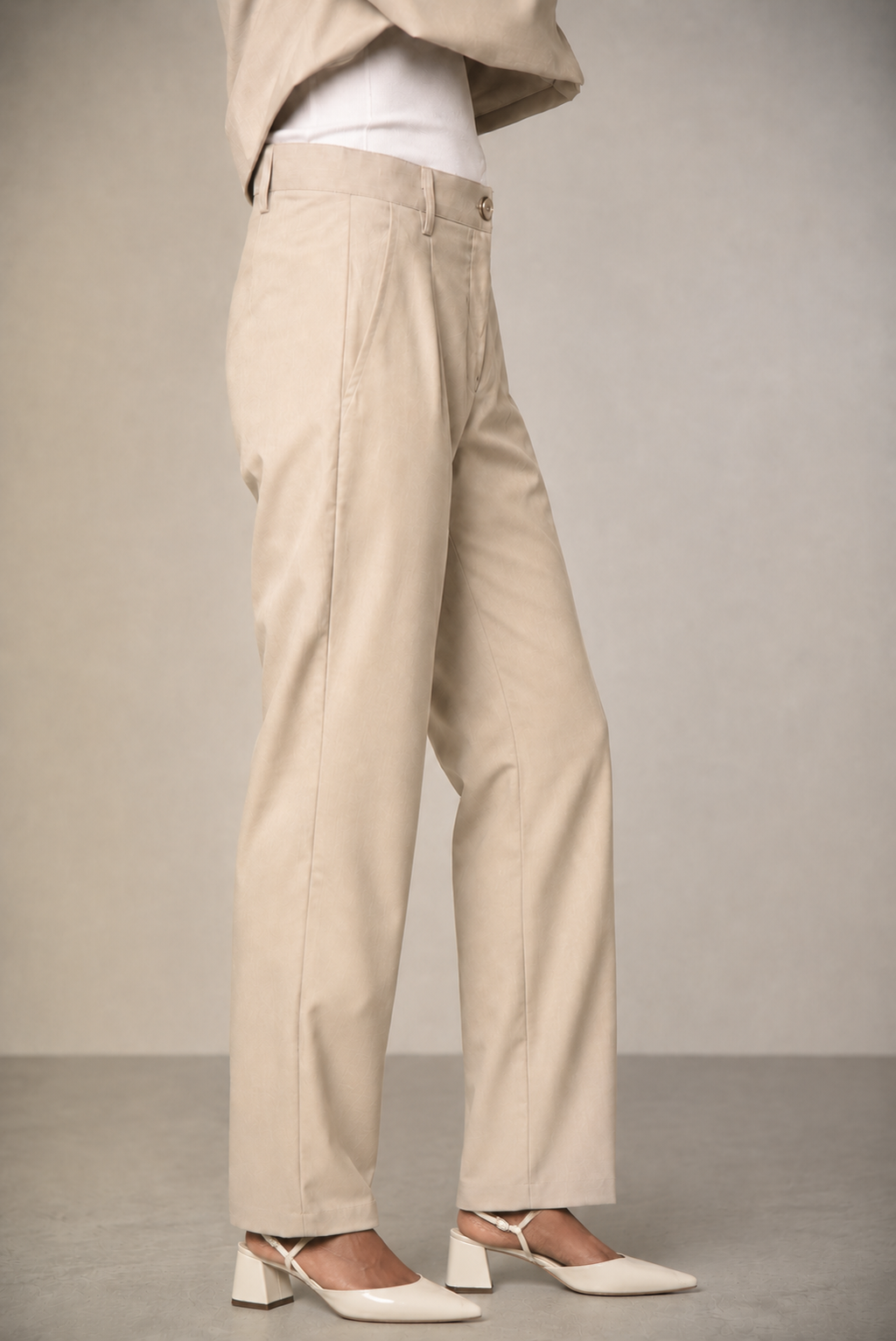 Beige Trouser