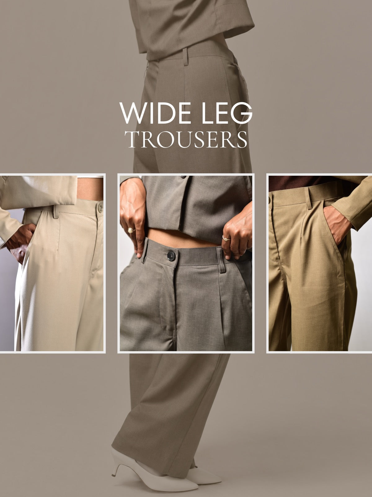 She Formal wide-leg trousers