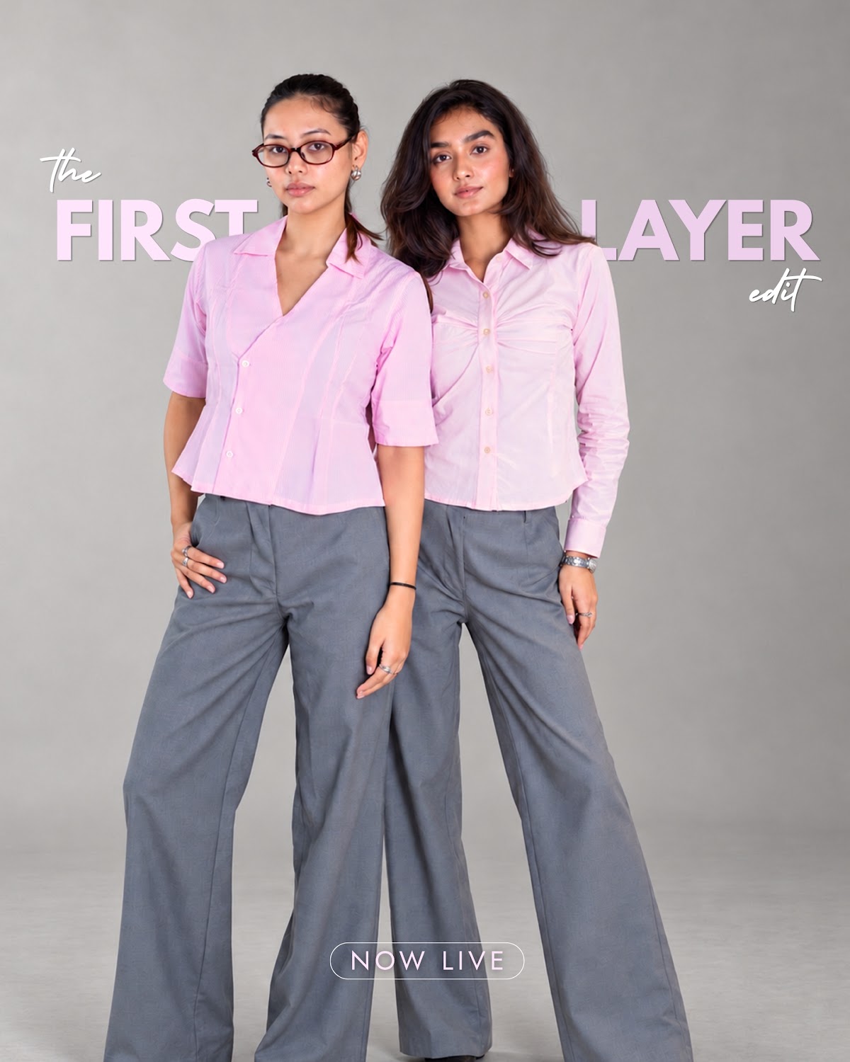 The First Layer edit is now live: shop the new tops